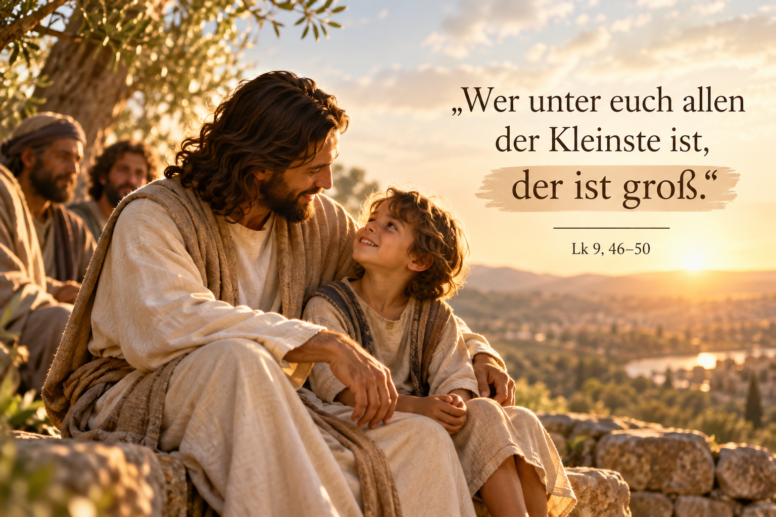 Wer der Kleinste ist, der ist groß